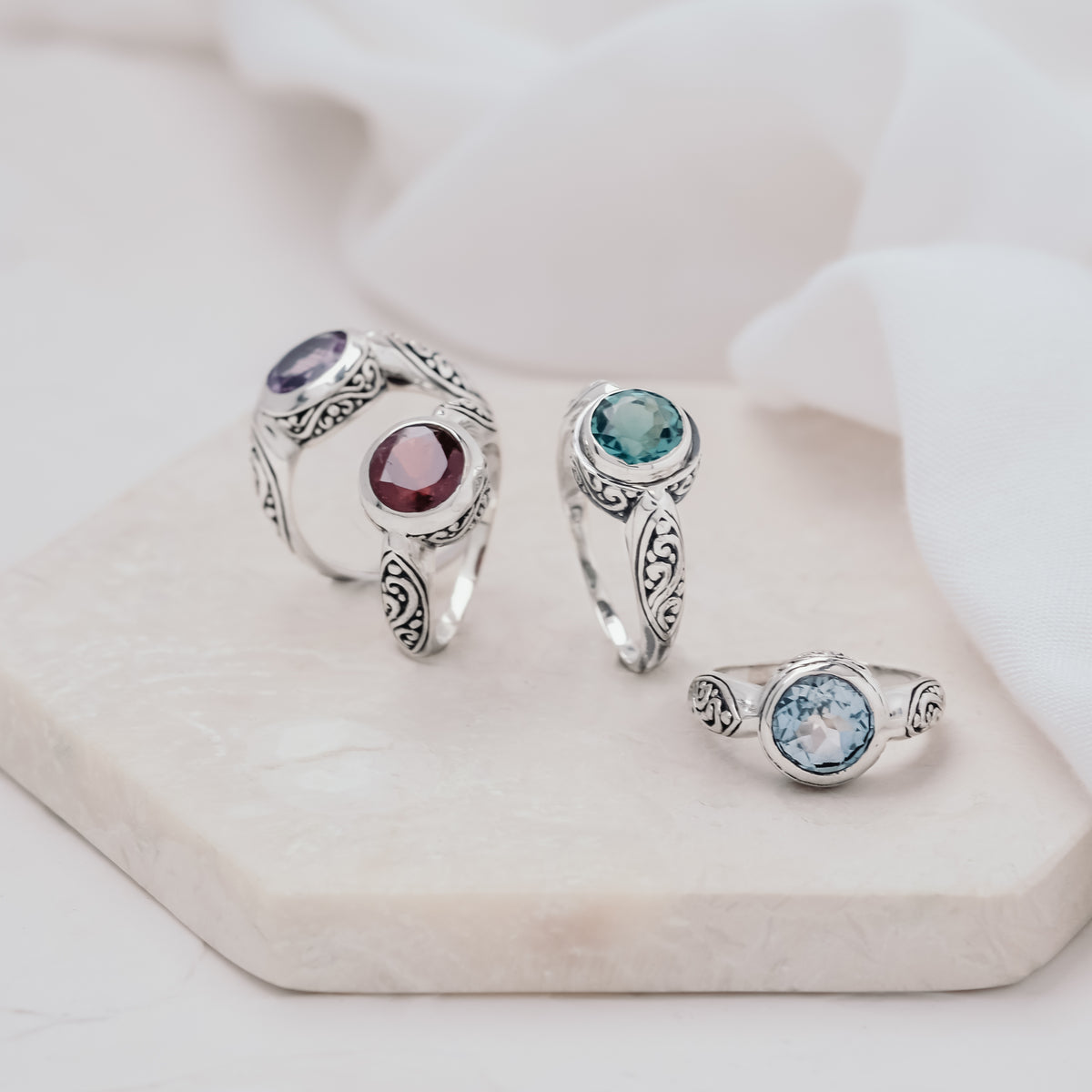Cincin Cocktail Perak 925 Koleksi Ritchie