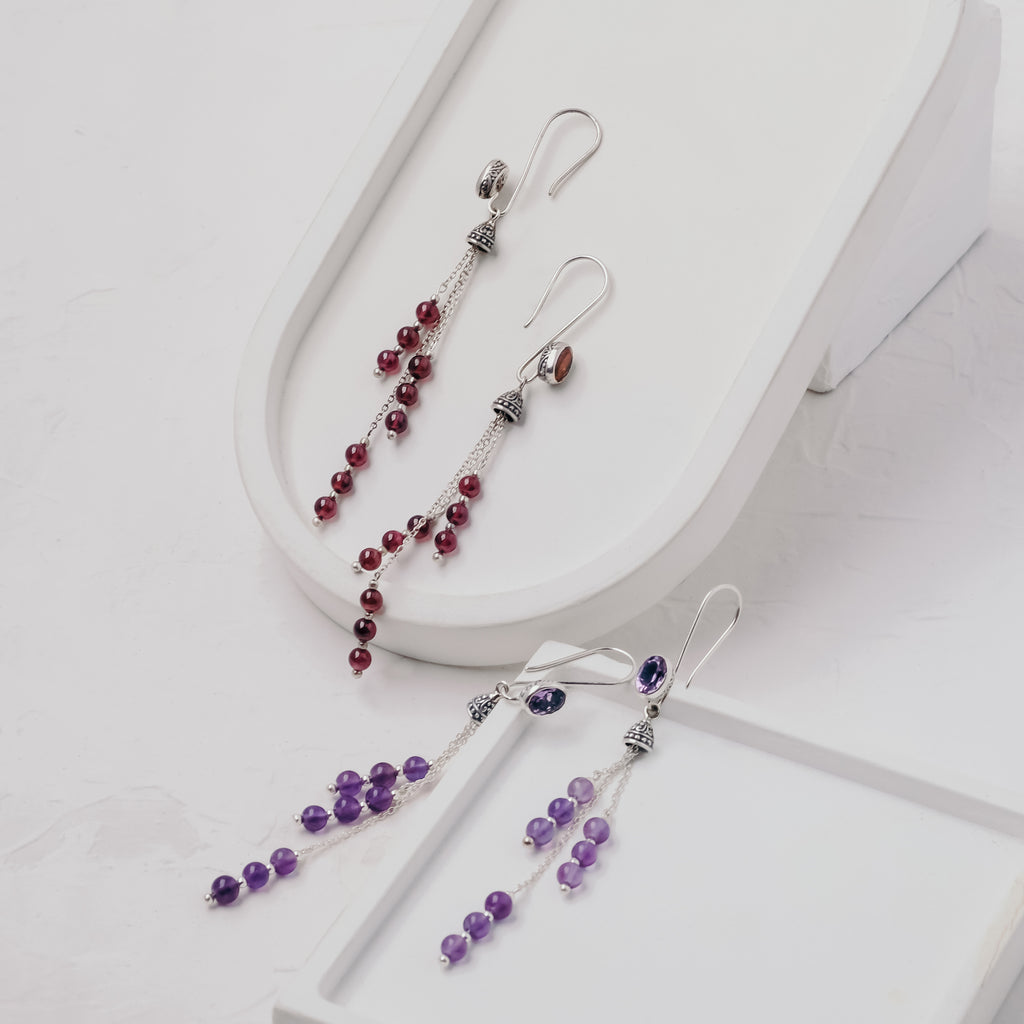Anting Tessel Beads Perak 925 Koleksi Ritchie