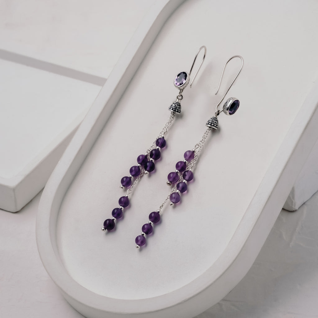 Anting Tessel Beads Perak 925 Koleksi Ritchie