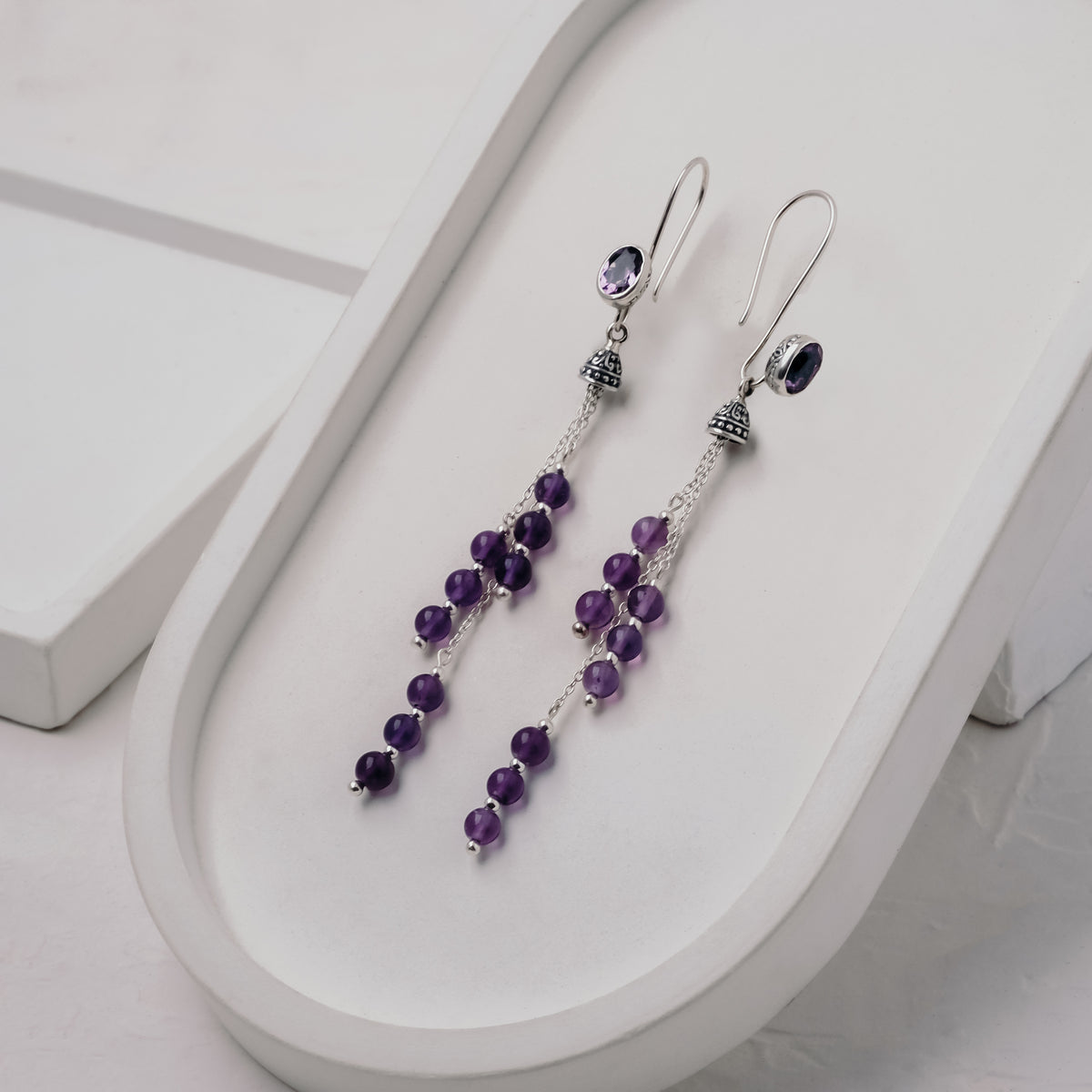 Anting Tessel Beads Perak 925 Koleksi Ritchie