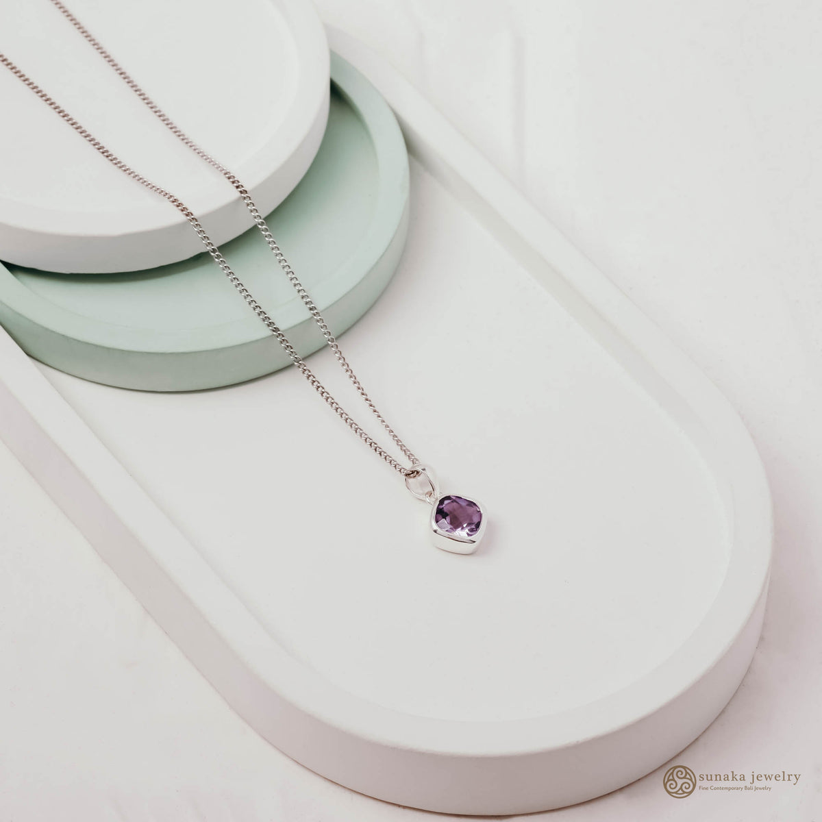 925 Silver Rainbow Collection Pendant Small Size (Chain Not Included)