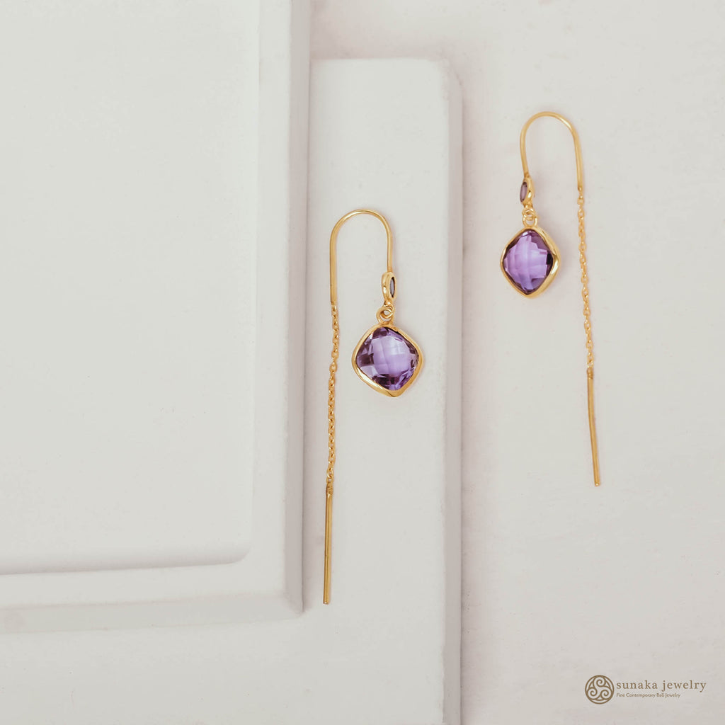925 Silver Rainbow Collection 2 Treader Earrings