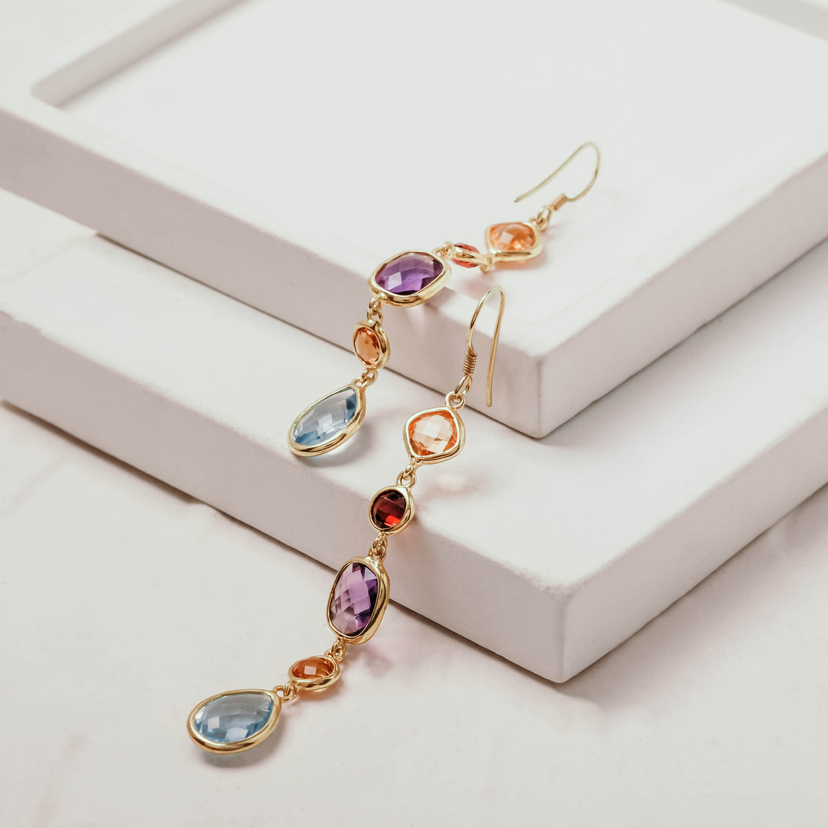 925 Silver Rainbow Collection Earrings