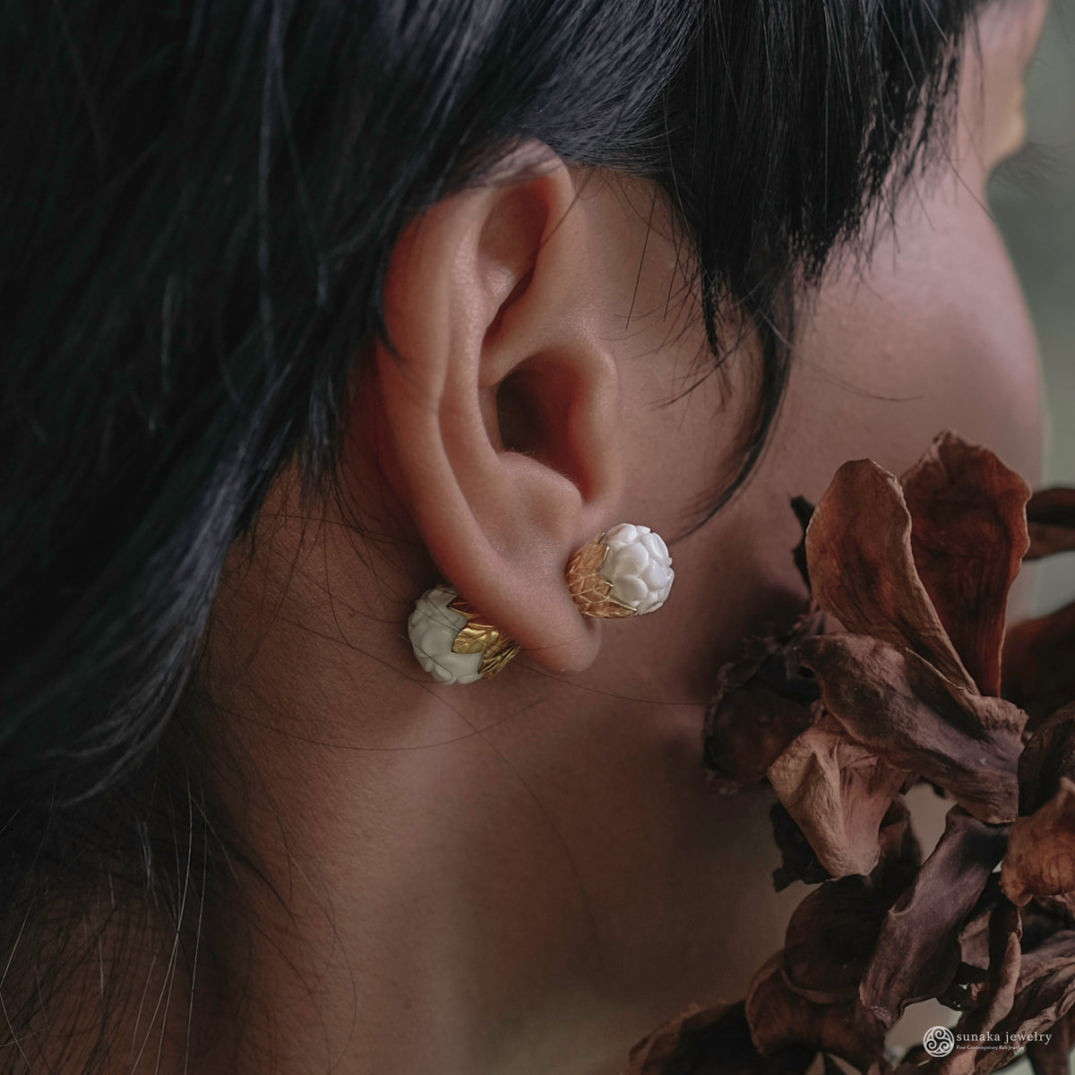 Anting Perak 925 Koleksi Jepun Celebrity Earrings