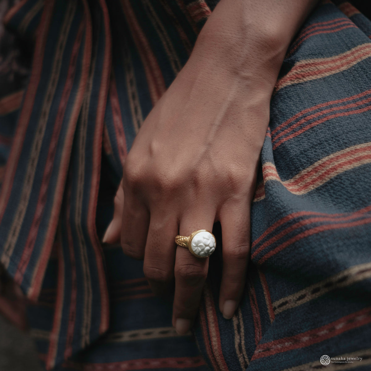 Cincin Perak 925 Cocktail Koleksi Jepun