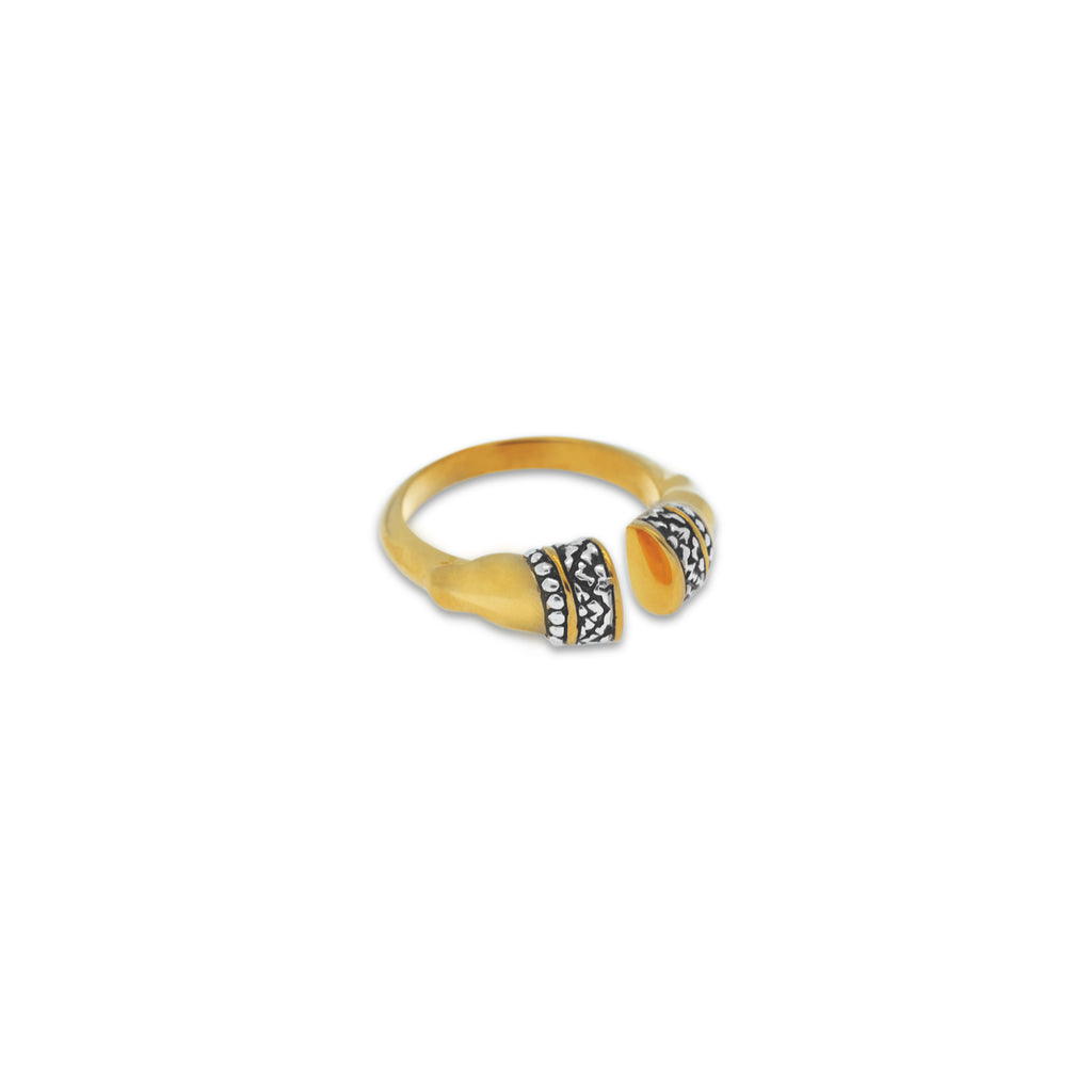 Cincin Mini Perak 925 Koleksi Keong Emas