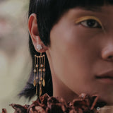 Anting Perak 925 Jepun Tessel Earrings