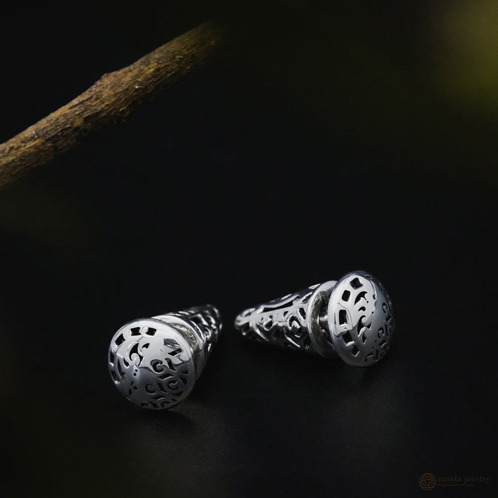925 Silver Subeng Earrings Bhineka Collection