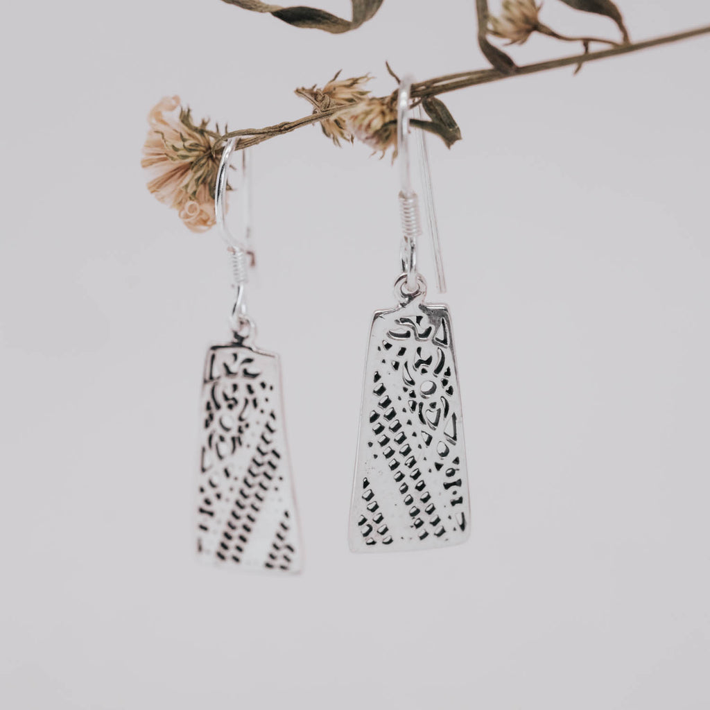 Anting Dangling Perak 925 Koleksi Bhineka