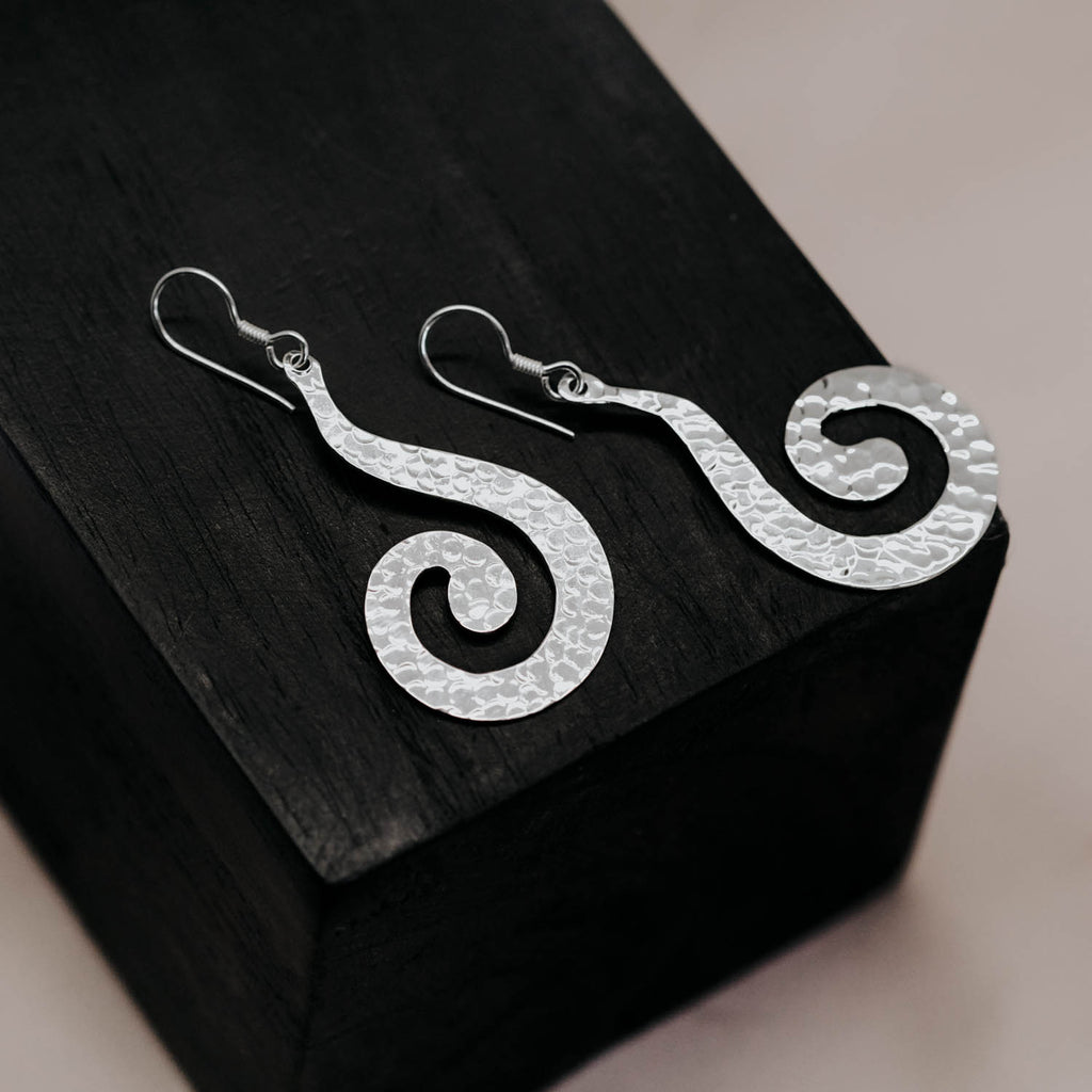 Anting Dangling Perak 925 Koleksi Getokan