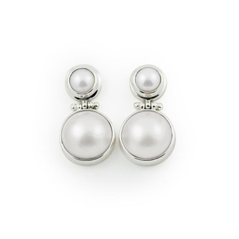 Anting Perak Koleksi Plain Mabe Sterling Silver 925