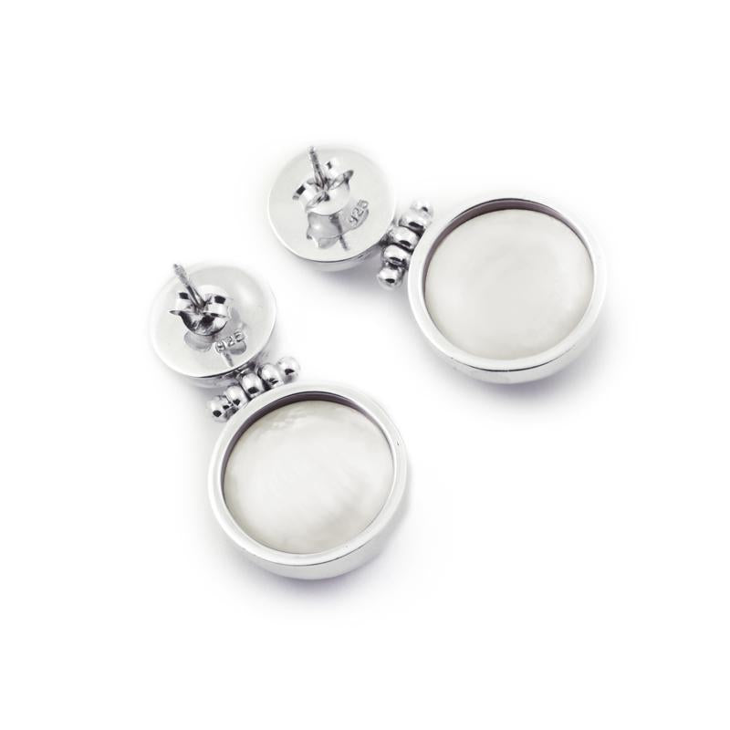 Anting Perak Koleksi Plain Mabe Sterling Silver 925