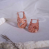 Anting Perak 925 Koleksi Ombak Segara Balinese Hoop Earrings