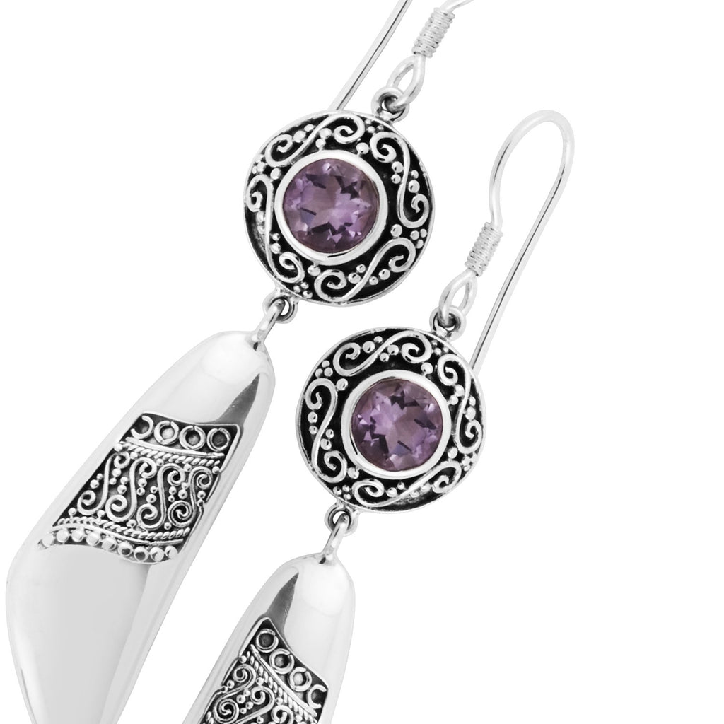 Indonesian Batik Collection Drop Earrings