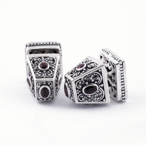 Anting Perak 925 Subeng Tridatu Balinese Earrings