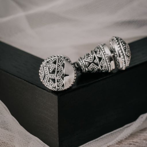 Anting Subeng Kecil Perak 925 Koleksi Songket Bali