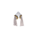 Bros Perak 925  Koleksi Keong Emas With Chain Tassel