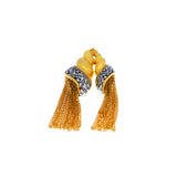 Bros Perak 925  Koleksi Keong Emas With Chain Tassel