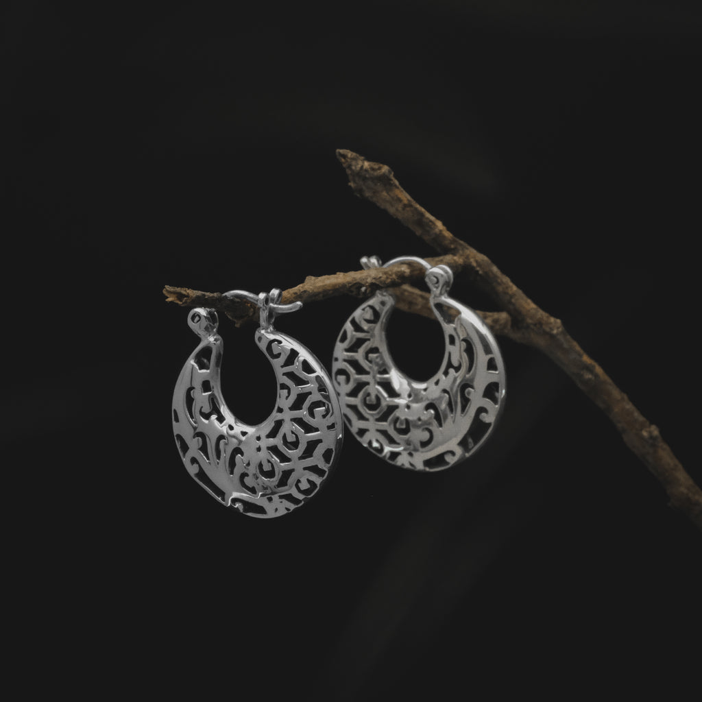 Anting Hoop Perak 925 Koleksi Bhineka