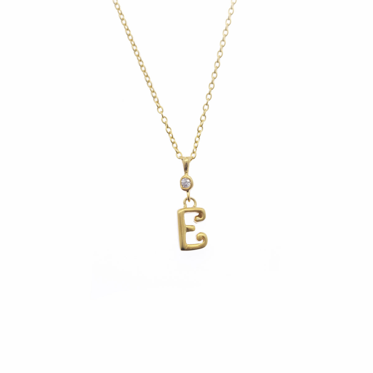 Pendant Alphabet Gold Plated
