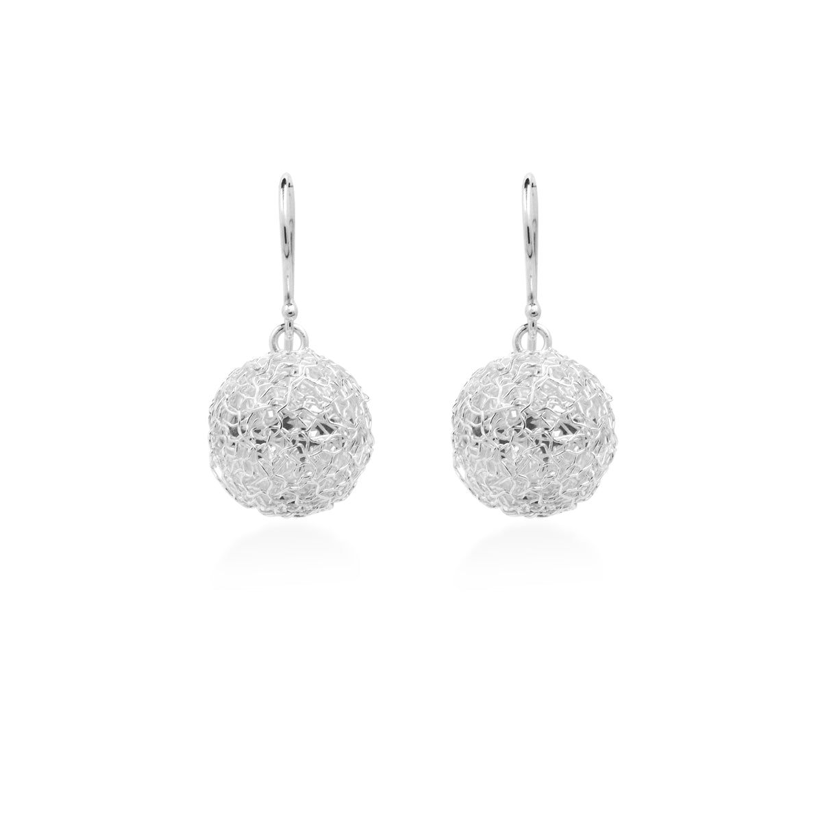 Anting Dangle Ball  Perak 925 Koleksi Sebun