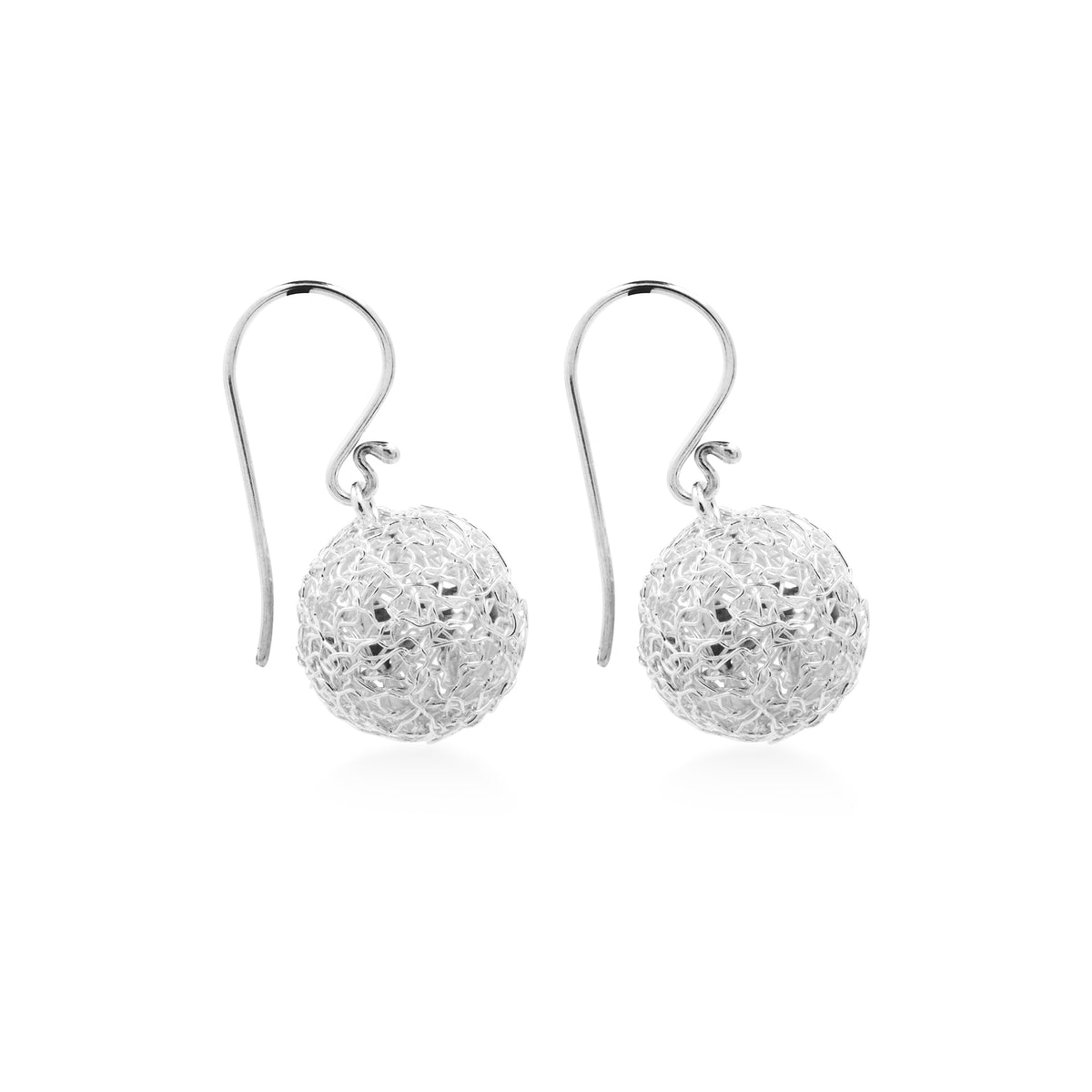 Anting Dangle Ball  Perak 925 Koleksi Sebun