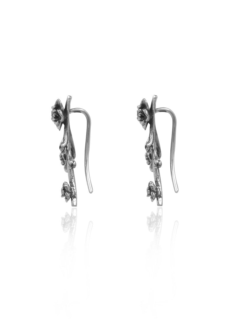 Anting Stud Perak 925 Koleksi Cherry Blossom Sterling Silver