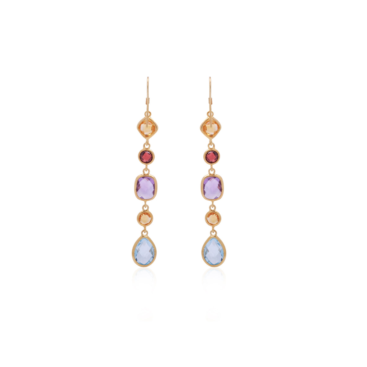 925 Silver Rainbow Collection Earrings