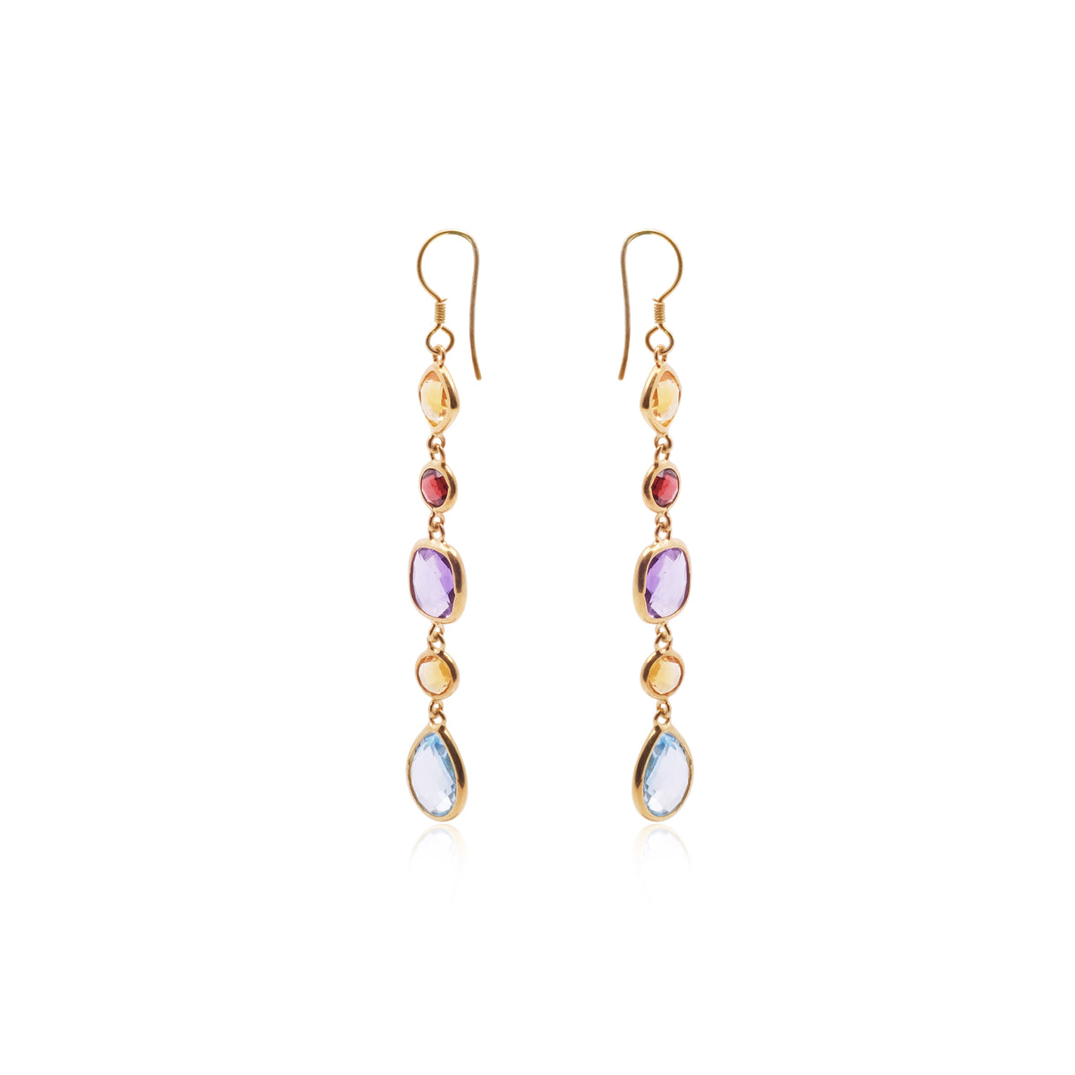 925 Silver Rainbow Collection Earrings