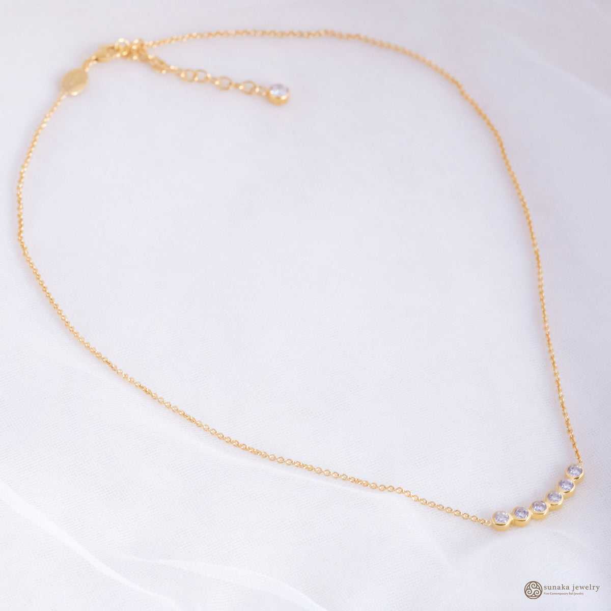 Petite Circle Collection Necklace 925 Sterling Silver