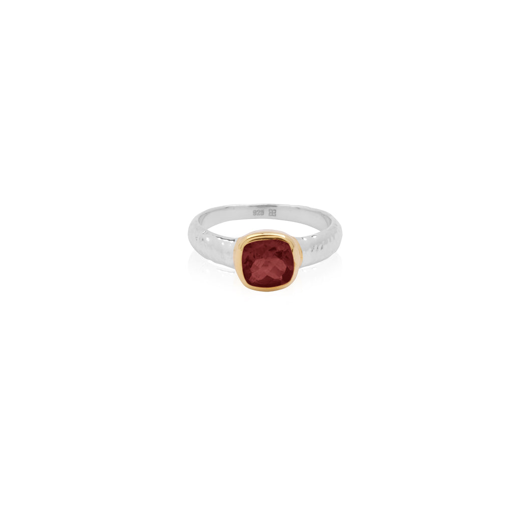 Cincin Perak 925 Koleksi Hammer Permata