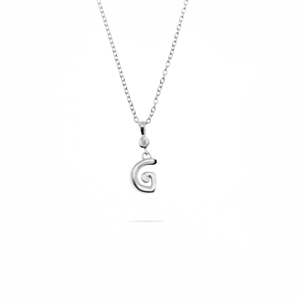 Pendant Alphabet Silver