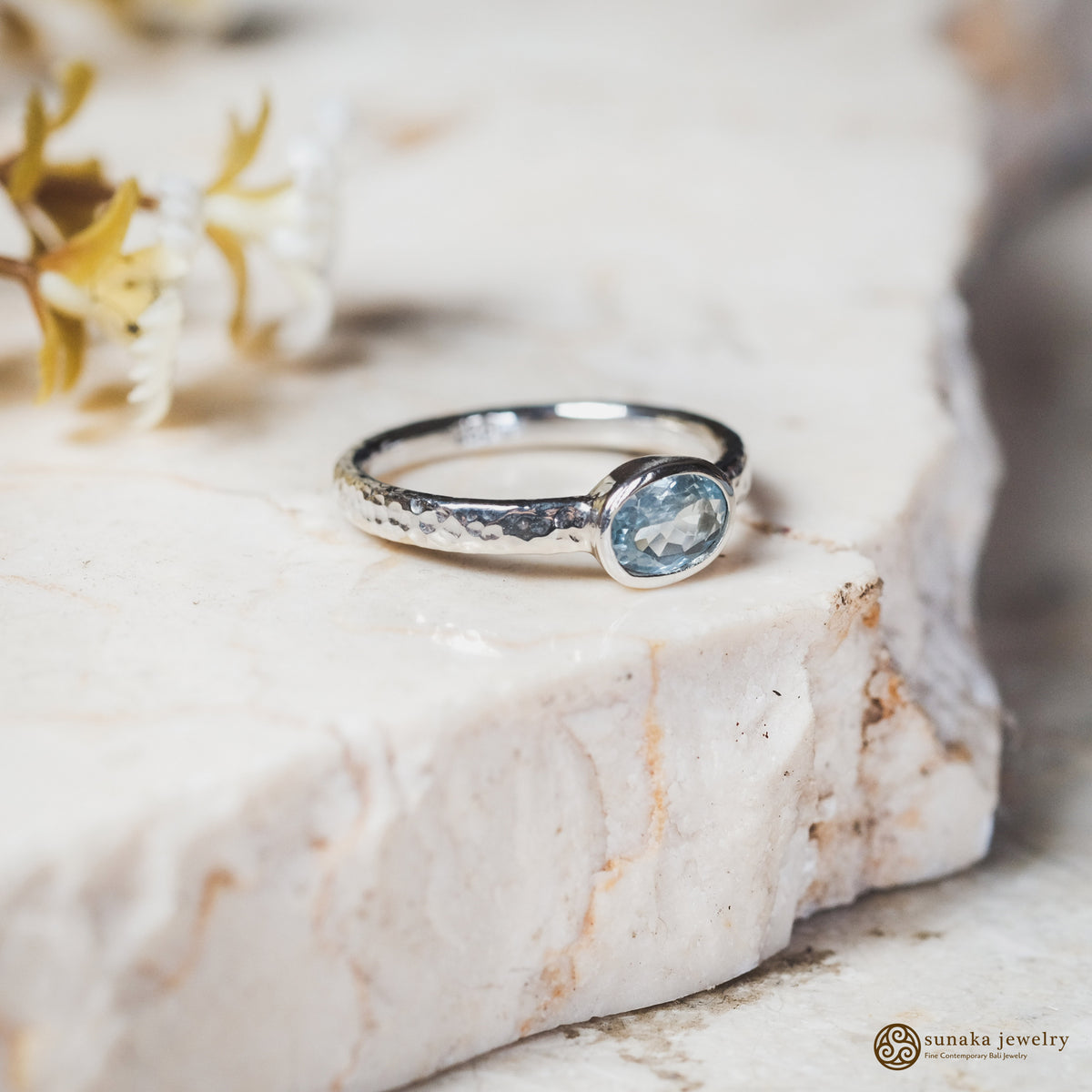 Cincin Perak 925 Koleksi  Hammer Permata