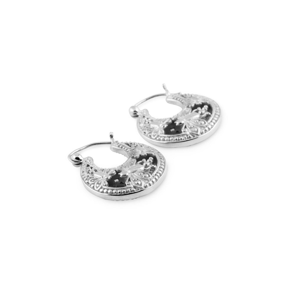 Anting Hoop Mini Koleksi Capung Sterling Silver 925