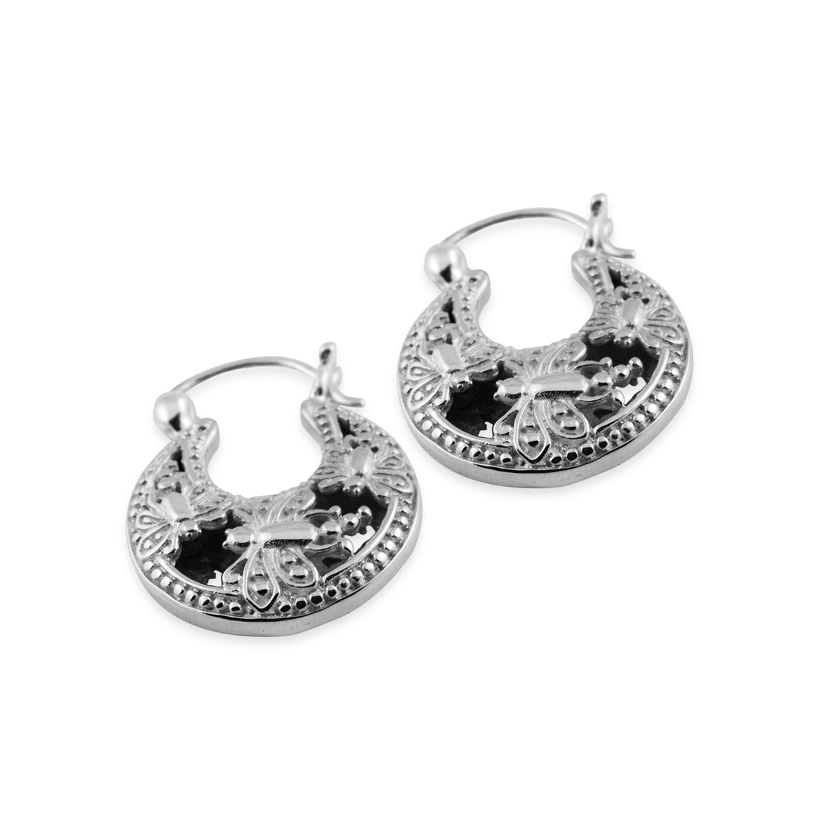 Anting Hoop Mini Koleksi Capung Sterling Silver 925