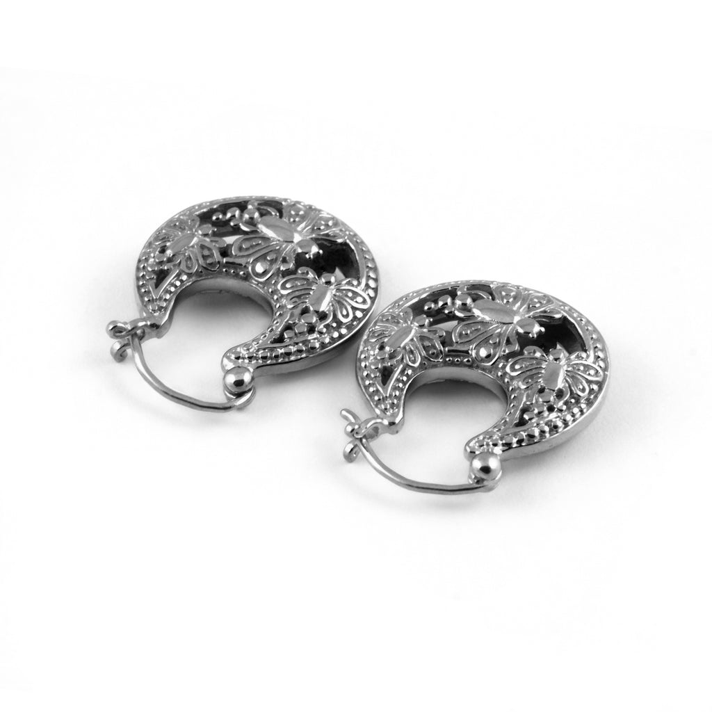 Anting Hoop Mini Koleksi Capung Sterling Silver 925