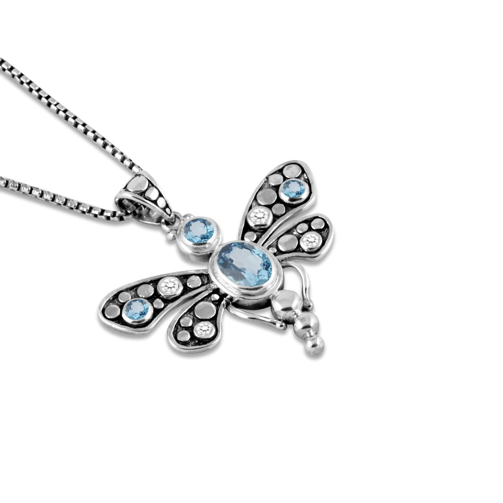 925 Sterling Silver Dragonfly Collection Pendant