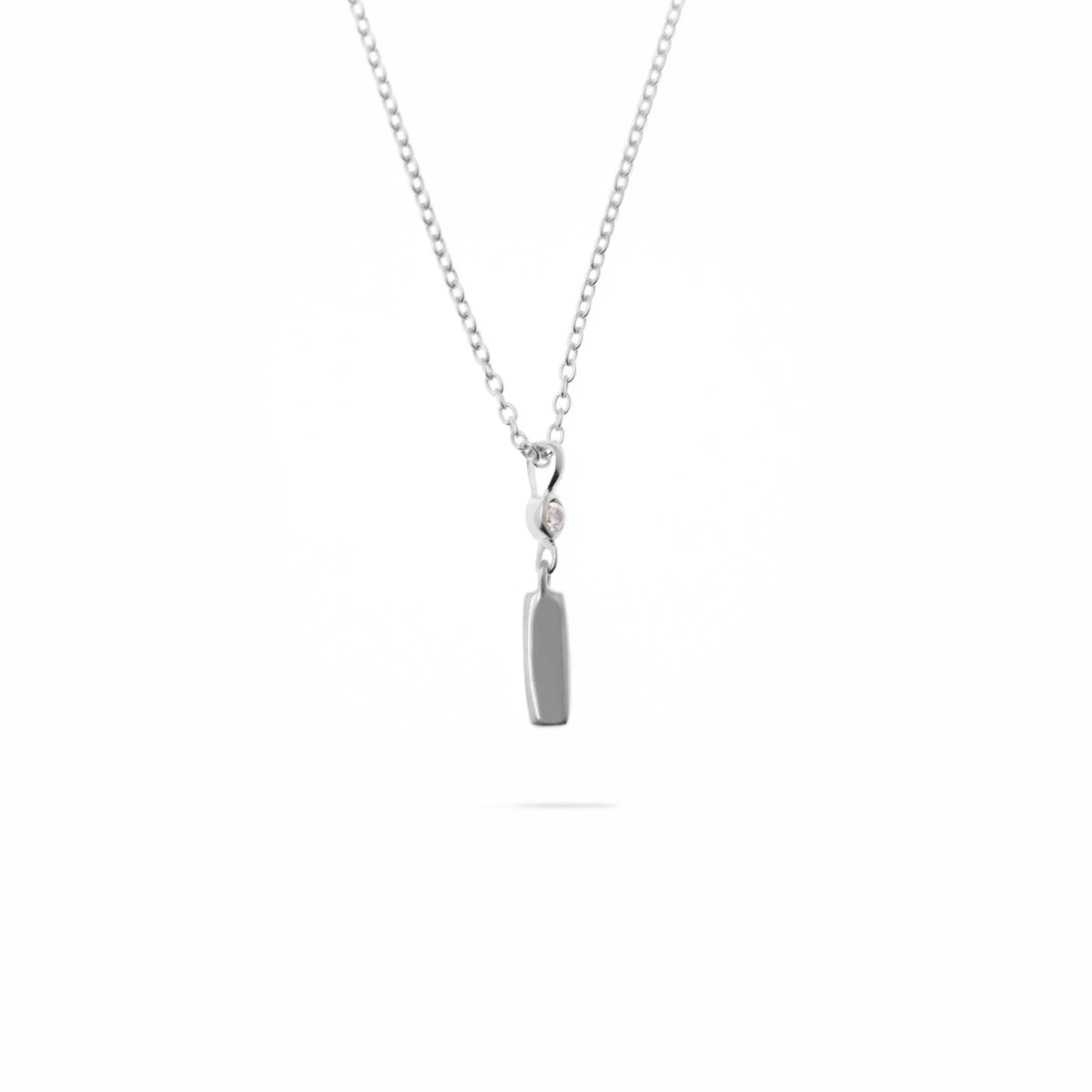 Silver Alphabet Pendant