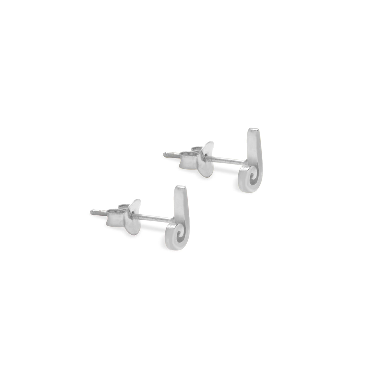 Anting Stud Perak 925 Koleksi Alphabet