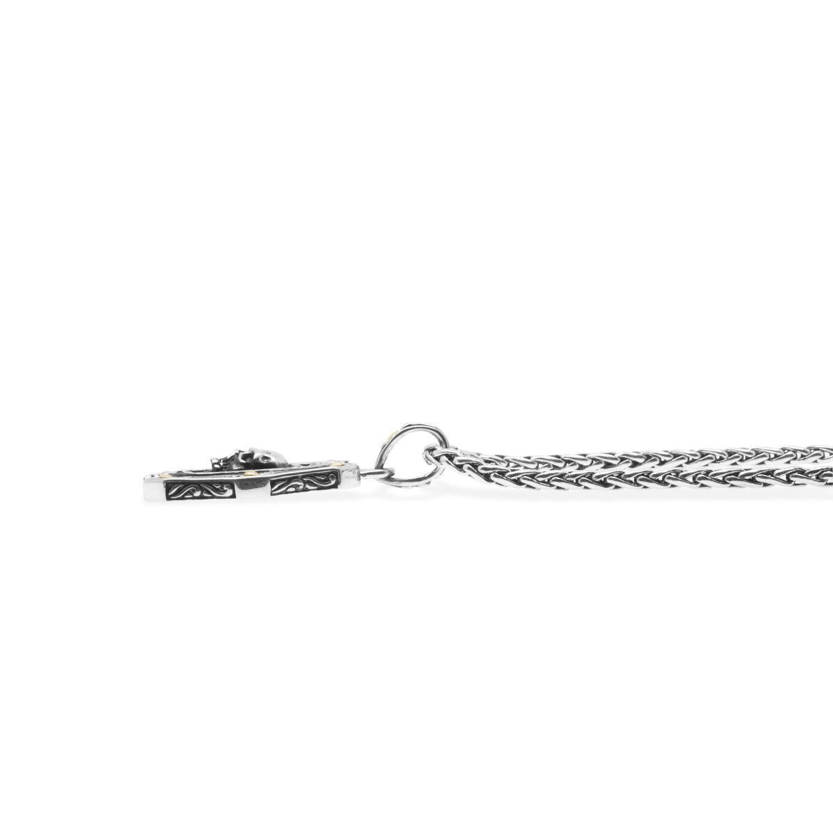 Pendant Flat Trunyan Perak 925