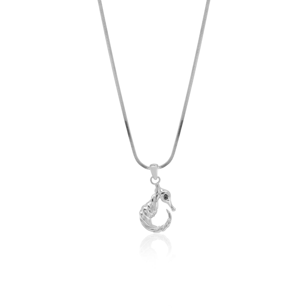 Liontin Perak 925 Koleksi Seahorse ( Pendant Only )