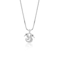 Liontin Perak 925 Double Koleksi Seahorse ( Pendant Only )