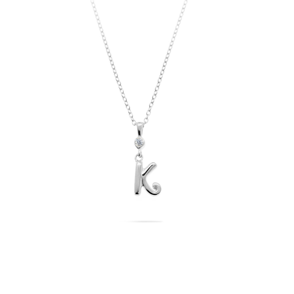 Pendant Alphabet Silver