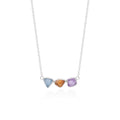 Kalung Silver 925 dengan Rawstone Koleksi Pristine