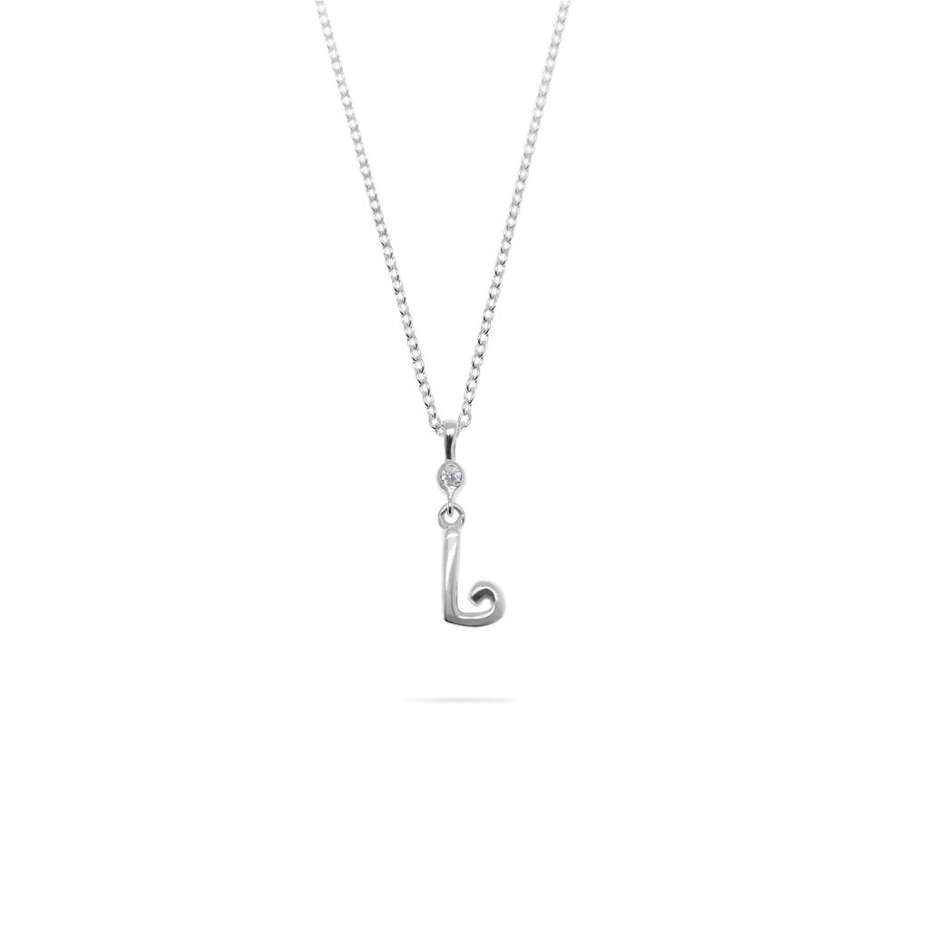 Pendant Alphabet Silver