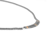 Kalung Perak 925 Koleksi Emas Perak Braided Chain Necklace