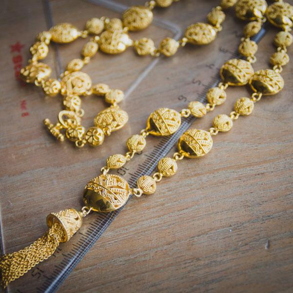 Kalung Perak 925 Koleksi Songket Bali