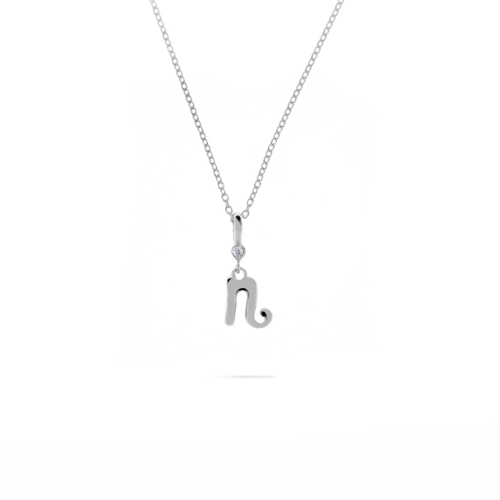 Pendant Alphabet Silver