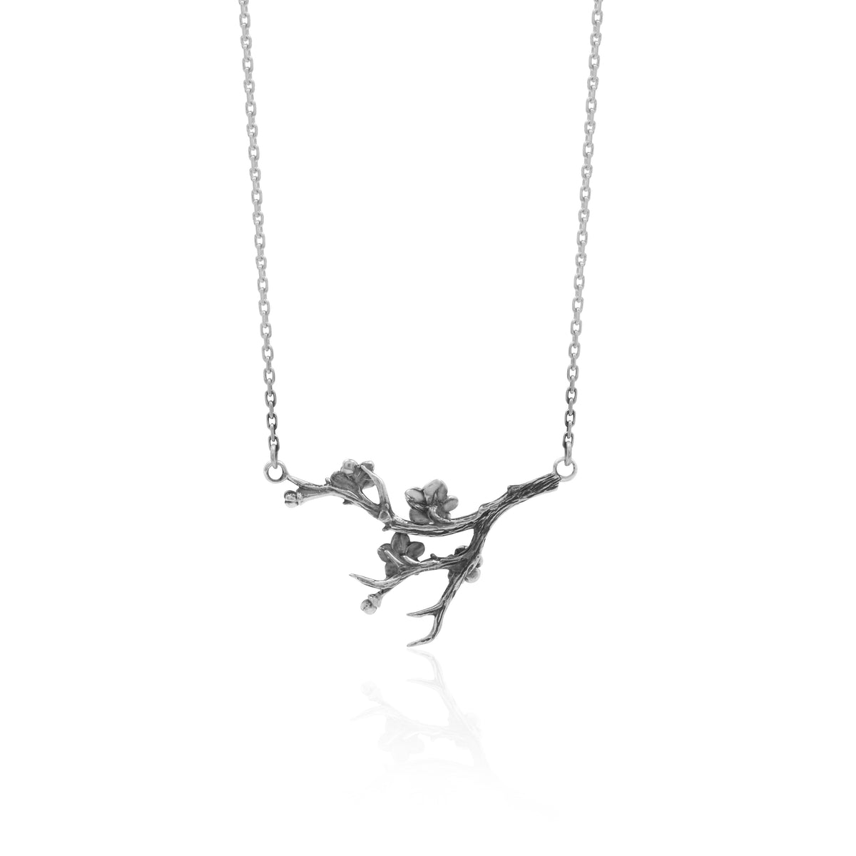 Kalung Perak 925 Koleksi Cherry Blossom Sterling Silver