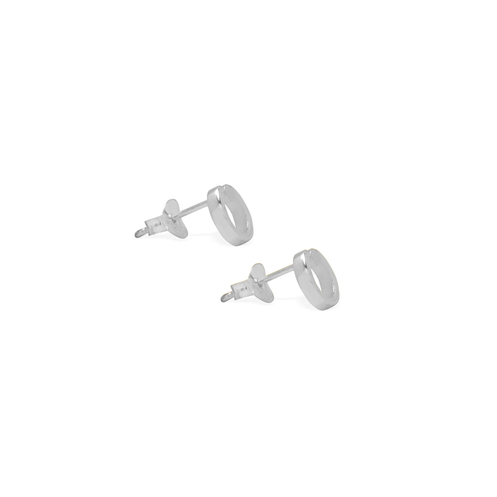 Anting Stud Perak 925 Koleksi Alphabet